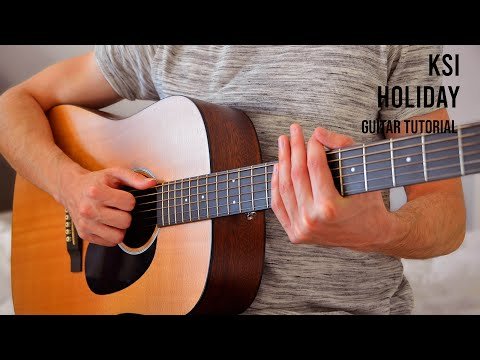 Ksi - Holiday Easy Guitar Tutorial With Chords фото