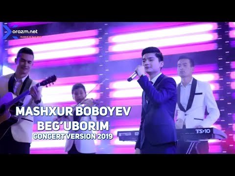 Mashxur Boboyev - Beg'uborim Concert фото