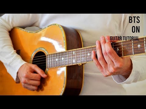 Bts - On Easy Guitar Tutorial With Chords фото