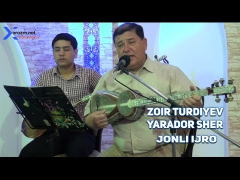 Zoir Turdiyev - Yarador Sher Jonli Ijro фото