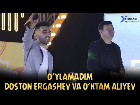 Doston Ergashev Va O'ktam Aliyev - O'ylamadim Jonli Ijro фото