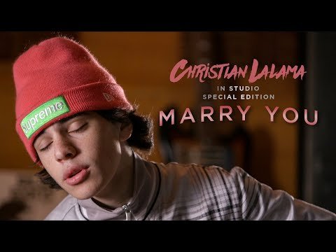 Christian Lalama - Marry You Bruno Mars Cover фото