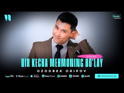 Ozodbek Oripov - Bir Kecha Mehmoning Bo'lay Cover фото