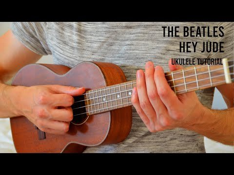 The Beatles - Hey Jude Easy Ukulele Tutorial With Chords фото